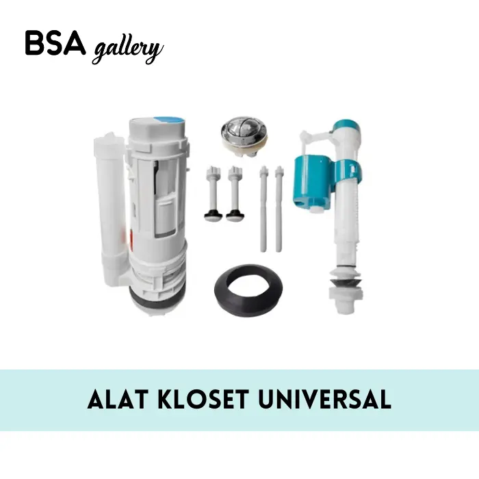ALAT KLOSET UNIVERSAL DUAL FLUSH KOMPLIT MURAH MODEL TOTO / FITTING 0