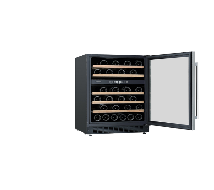Gambar MODENA WC0460XASS wine cooler smart digital control dual zone cooling dari Indah Home Shop Kota Administrasi Jakarta Selatan Tokopedia