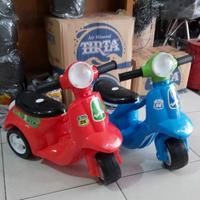 Gambar Vespa Anak Fun Bike Music Light dari Jaya 77 Toys Kab. Tangerang 2 Tokopedia