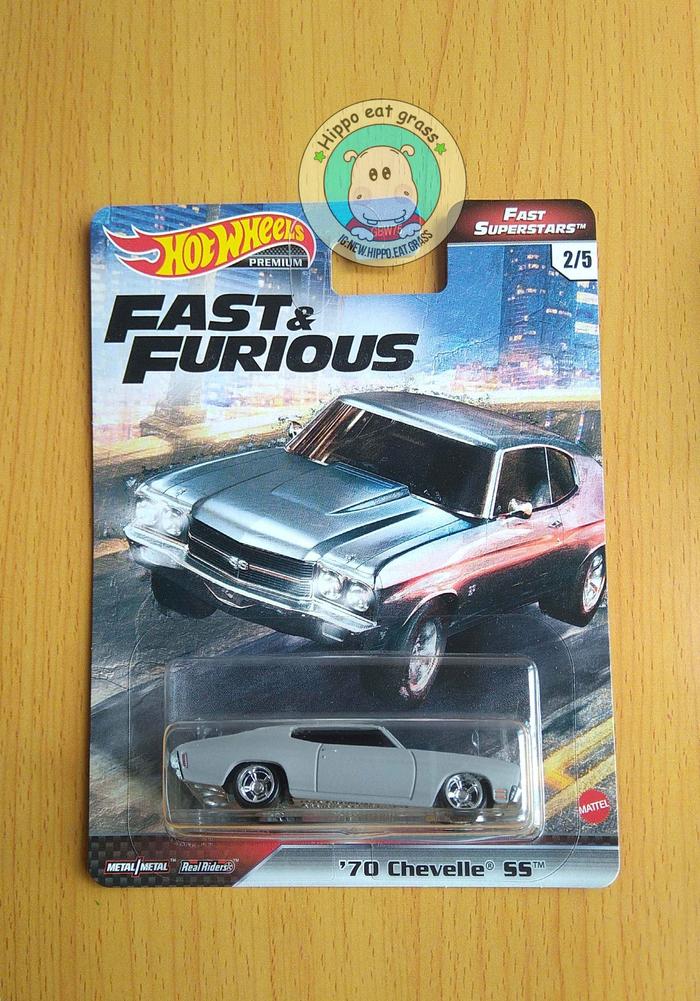 Gambar Hot Wheels Hotwheels Fast & Furious Fast Superstars 70 Chevelle SS dari Hippoeatgrass Kota Administrasi Jakarta Barat Tokopedia