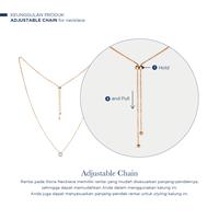Gambar Kalung Berlian Adelle Jewellery - Illona Necklace - Baguette dari Adelle Jewellery Kota Administrasi Jakarta Utara 5 Tokopedia