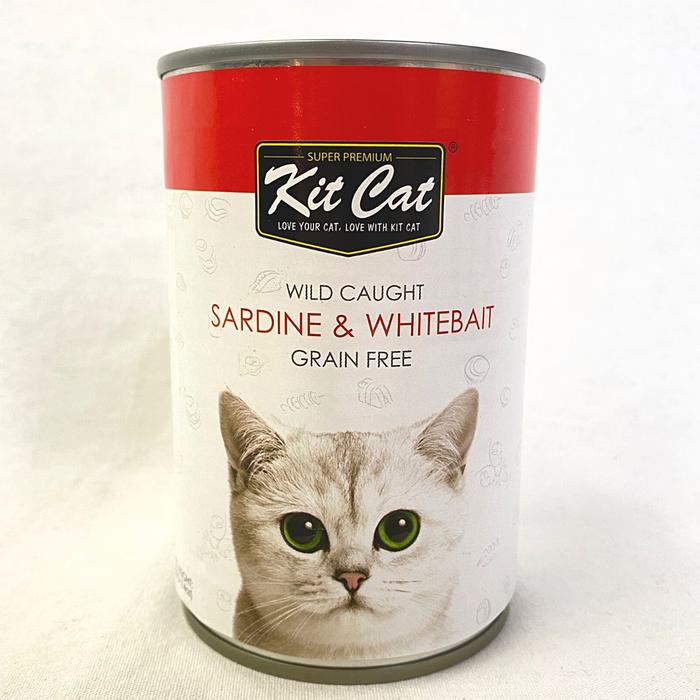 Gambar KITCAT Makanan Basah Kucing Can Pacific Sardines 400g - Whitebait dari Pet Republic Indonesia Kota Administrasi Jakarta Utara 5 Tokopedia