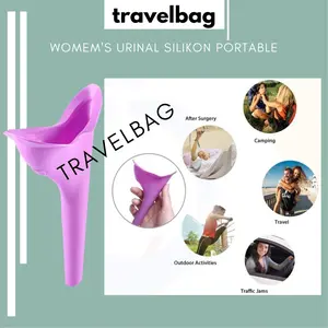 Urinator Silikon Portable Wanita - XBQ - Purple
