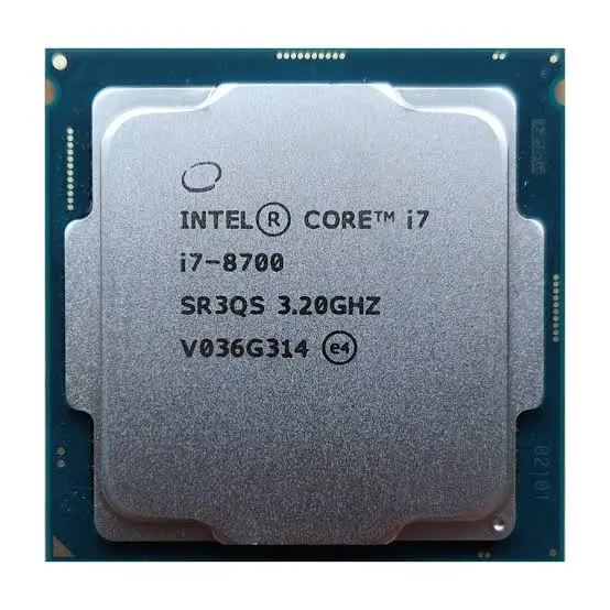 PROCESSOR INTEL CORE I7-8700 GEN8 GARANSI 1TAHUN