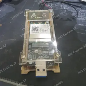 Case Akrilik NGFF To USB / Modem Rakitan Custom