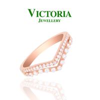 Gambar Cincin Listring Berlian / Cincin Berlian VLR618830 Victoria Jewellery - Putih dari Victoria Jewellery Online Kota Administrasi Jakarta Selatan 1 Tokopedia