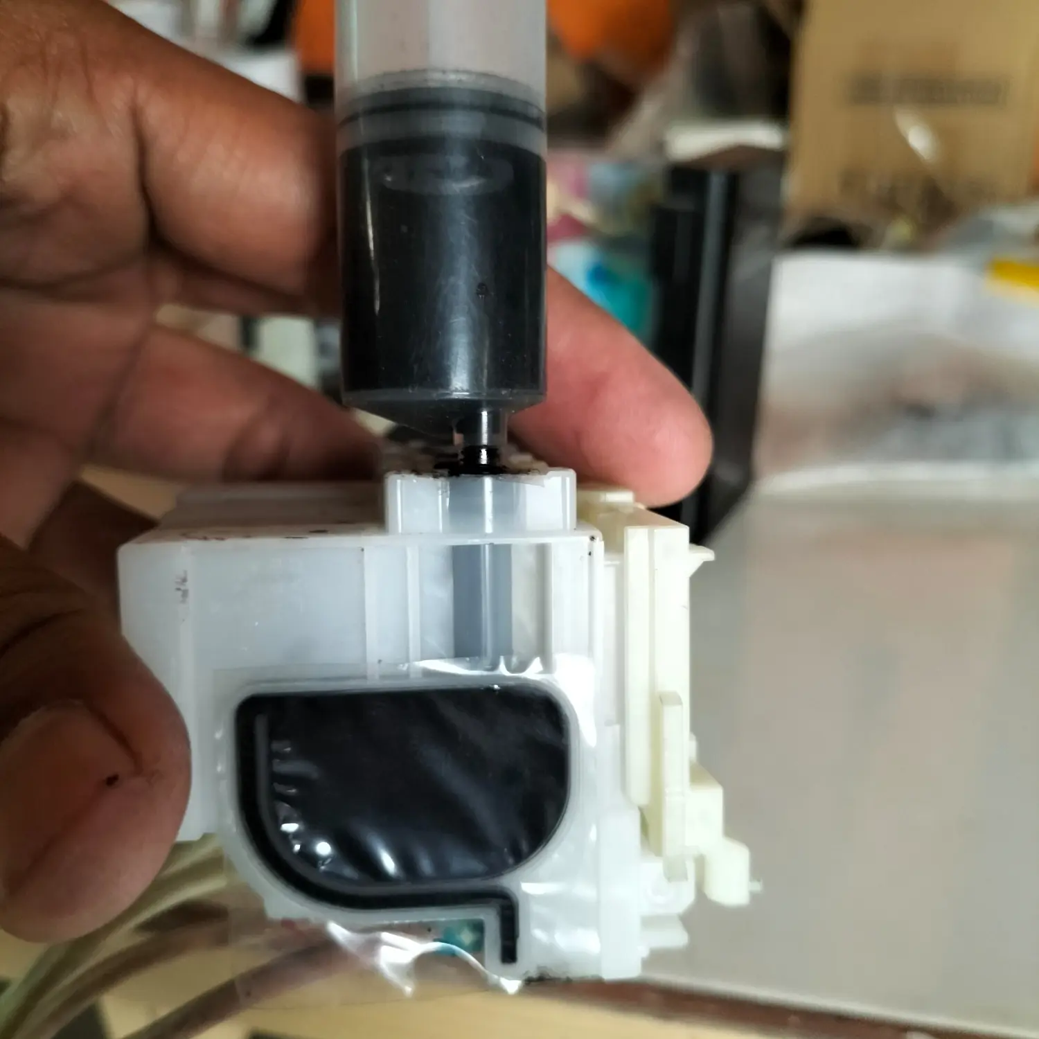 Suntikan Spuit Cartridge Ciss Tinta Epson 20ml Buat sedot Tinta