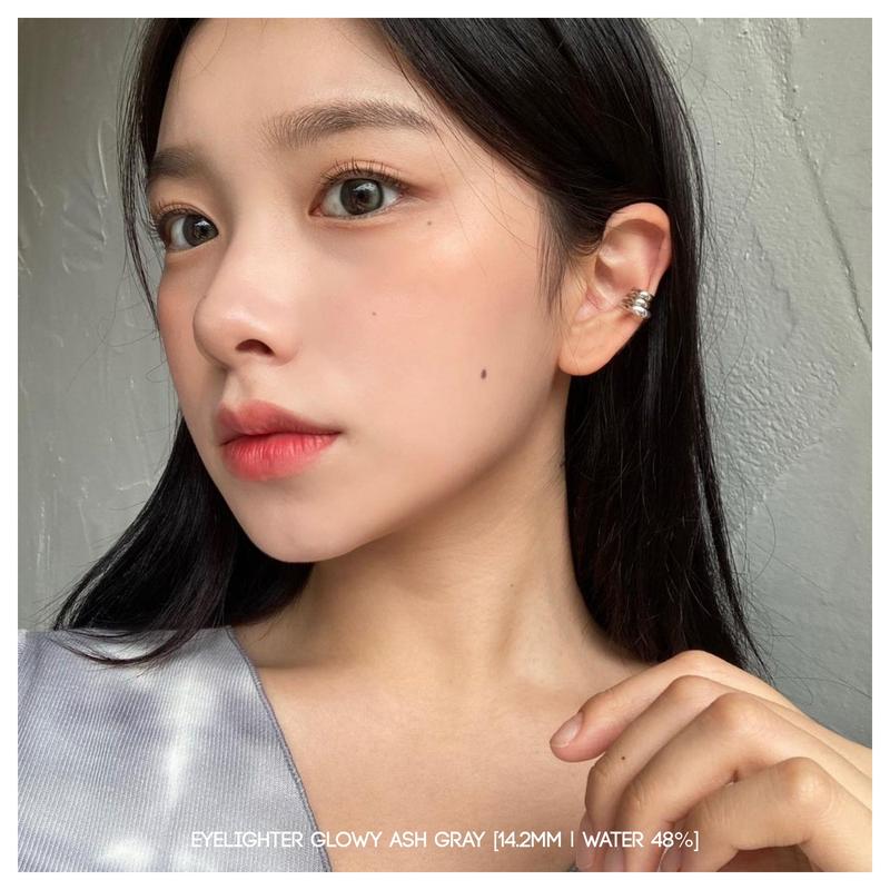 Softlens Eyelighter Glowy Ash Gray | EOS Princess [Mikhayloveshop] 3