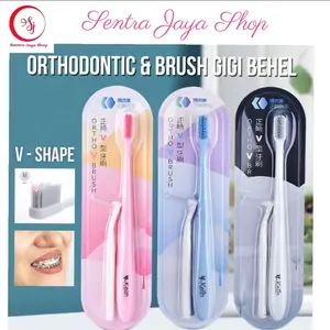 Sikat Gigi Orthodontic Sikat Gigi Behel Halus Soft
