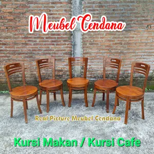 Kursi Makan Kayu Jati - Kursi Cafe Kayu Jati minimalis