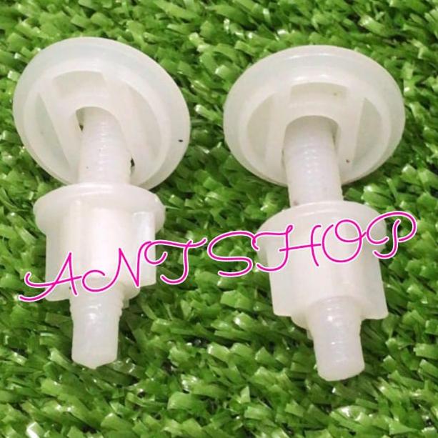 Gambar Baut tutup closet -sekrup Tutupan Kloset duduk engsel closed dari Dunia Acc shop Kota Administrasi Jakarta Utara Tokopedia