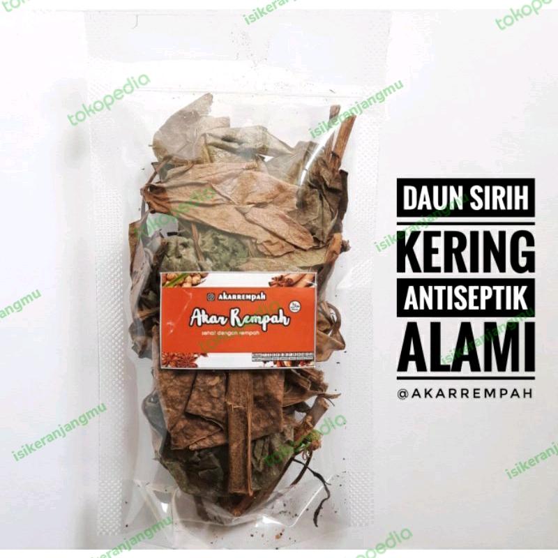Daun Sirih Kering / Antiseptik Alami / Herbal Keputihan Miss V