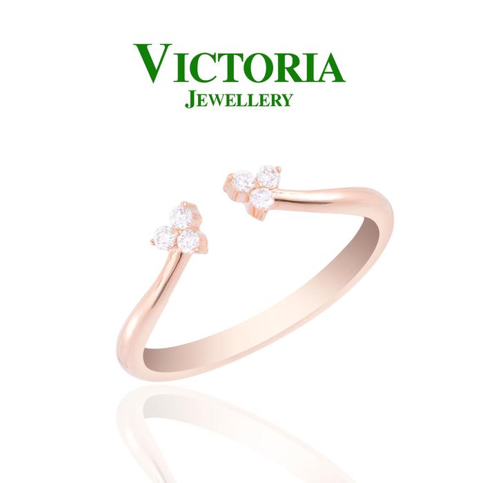 Gambar Cincin Berlian Wanita / Cincin Fashion VLR615167 Victoria Jewellery dari Victoria Jewellery Online Kota Administrasi Jakarta Selatan Tokopedia