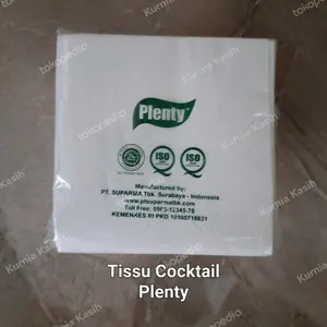 tisu kue tissu makan tissue napkin cocktail PLENTY 100sheet