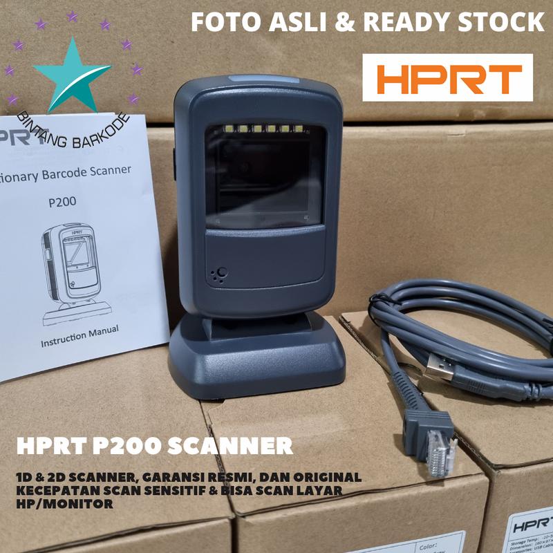 BARCODE SCANNER 2D OMNI HPRT P200 PESAING SYMBOL DS9308 - Shop | Tokopedia