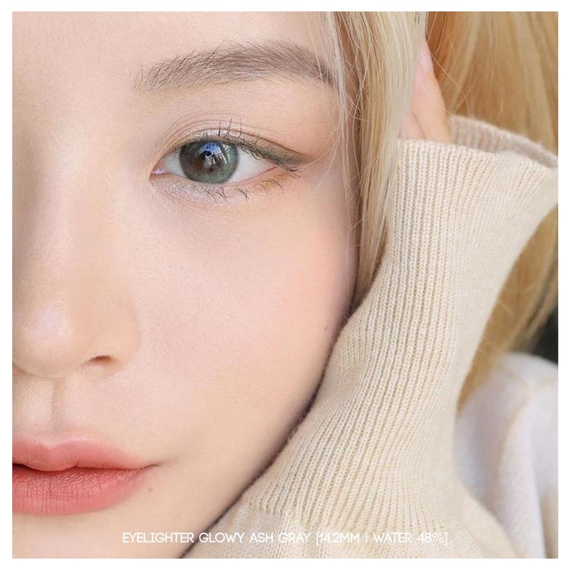 Softlens Eyelighter Glowy Ash Gray | EOS Princess [Mikhayloveshop] 4
