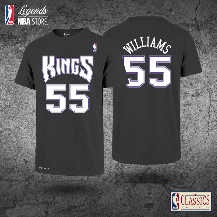 Gambar Tshirt Basket NBA Classic Jason Williams Sacramento Kings Black dari Kaos Basket Indonesia Kota Semarang Tokopedia