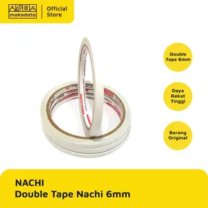 ISOLASI DOUBLE TAPE NACHI 6MM MURAH