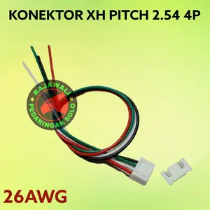 KABEL XH 2.54 4pin KONEKTOR KABEL AMPLIFIER 1 SET