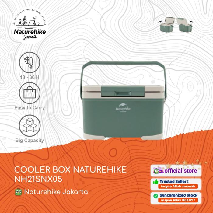 Gambar COOLER BOX PENDINGIN MAKANAN MINUMAN CAMPING NATUREHIKE NH21SNX05 - 22L dari Naturehike Jakarta Kota Administrasi Jakarta Timur Tokopedia