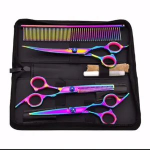 Gunting Groming Rambut Bulu Anjing Kucing Pet Scissors Set-Set 3 Gunti