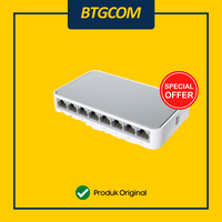 Gambar TP-Link TL-SF1008D 8-Port 10-100Mbps Desktop Switch / TPLink TLSF1008D dari btgcom Kota Denpasar 1 Tokopedia