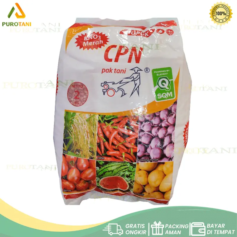 Pupuk Prill CPN KNO3 Merah 2 KG Pak Tani