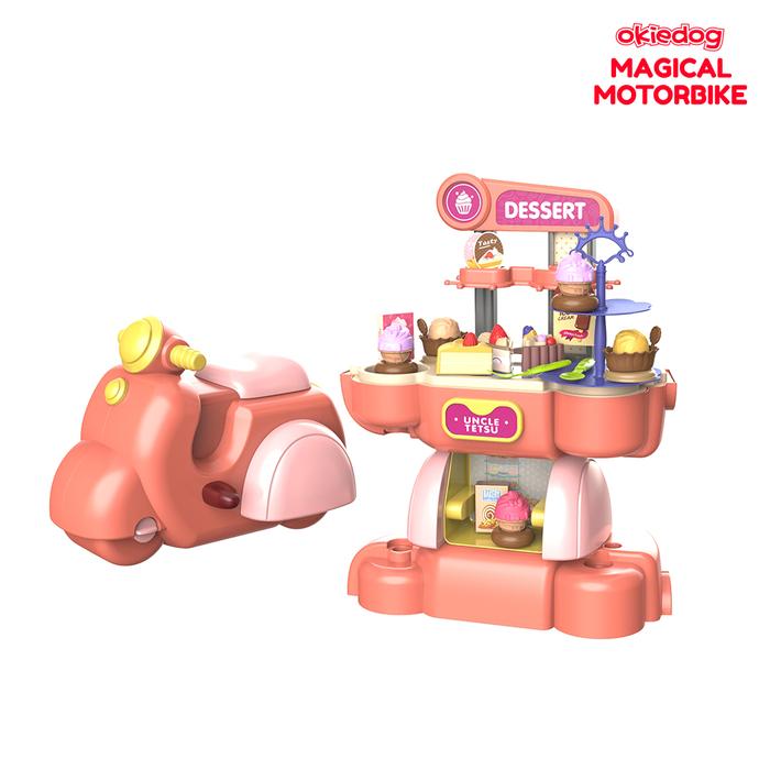 Gambar Okiedog Magical Motorbike Dessert - Mainan playhouse Vespa anak dari Tosyen Okiedog Kota Administrasi Jakarta Utara Tokopedia
