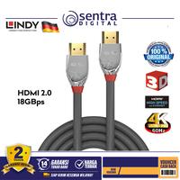 Gambar LINDY #37874 CROMO HDMI 2.0 Cable TYPE A, 5M dari Sentra Digital Kota Surabaya 2 Tokopedia