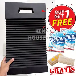 Papan Cuci Baju Karet Penggilesan / Gilesan Baju Alas Cuci Karet