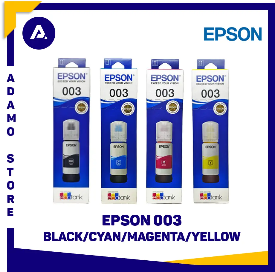 Tinta Epson 003 Black Original (Printer L1100/L3100/L3200/L5100/L5200)