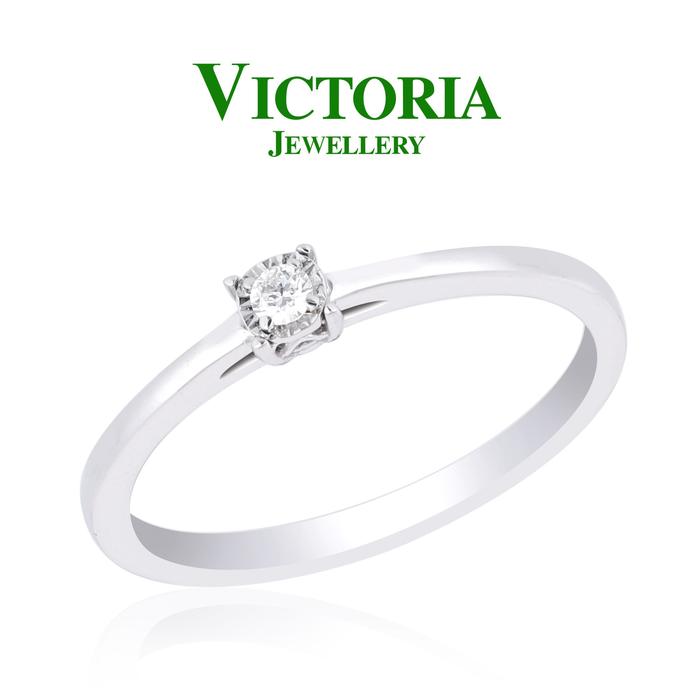 Gambar Cincin Berlian Victoria Jewellery - 12.5 dari Victoria Jewellery Online Kota Administrasi Jakarta Selatan 5 Tokopedia