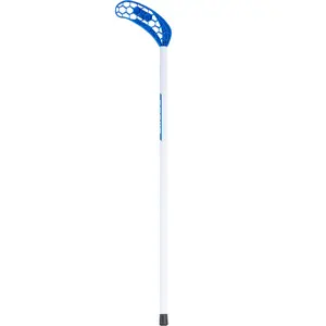 Stick Bola Lantai Dewasa Hockey Floorball FB100 Adult Stick White Blue