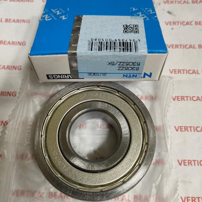 Gambar Ball bearing 6305 ZZ NTN tutup besi 6305ZZ dari Toko Vertical Bearing Kota Administrasi Jakarta Pusat Tokopedia
