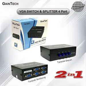 VGA Switch 4 Port Gaintech