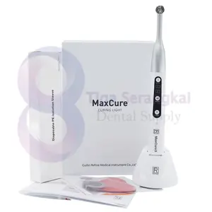 Dental Refine Maxcure 9 Led Light Cure 1 detik / Curing Lightcure 1sec