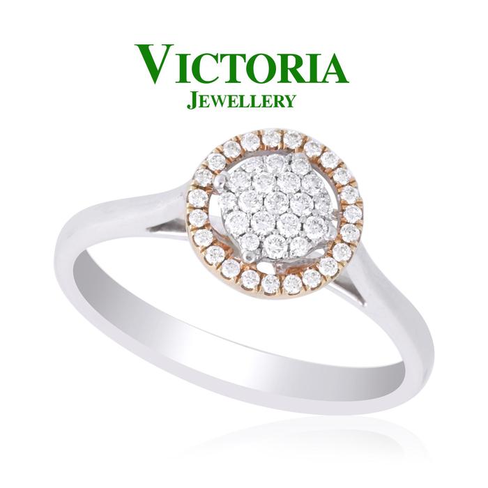 Gambar Cincin Berlian BWLR539647 Victoria Jewellery dari Victoria Jewellery Online Kota Administrasi Jakarta Selatan Tokopedia