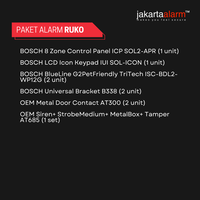Gambar Paket Alarm Ruko/Toko Anti Maling BOSCH dari jakartaalarm Official Store Kota Administrasi Jakarta Selatan 2 Tokopedia
