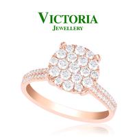 Gambar Cincin Berlian VLR427975 Victoria Jewellery dari Victoria Jewellery Online Kota Administrasi Jakarta Selatan 1 Tokopedia