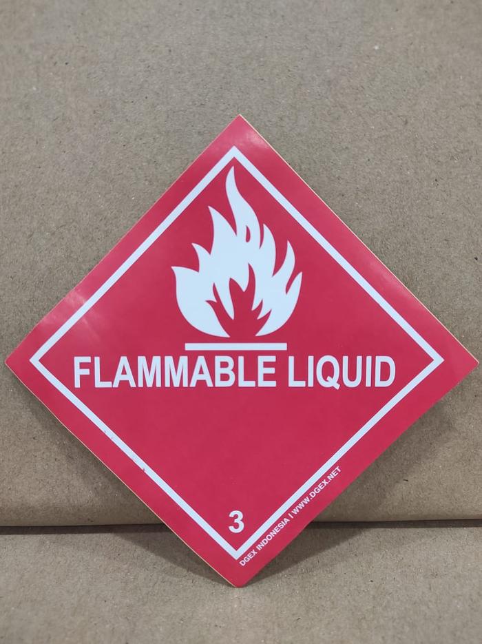 Dgex Jual Sticker Hazard Label of Dangerous Goods - class 6.2 - Kota ...