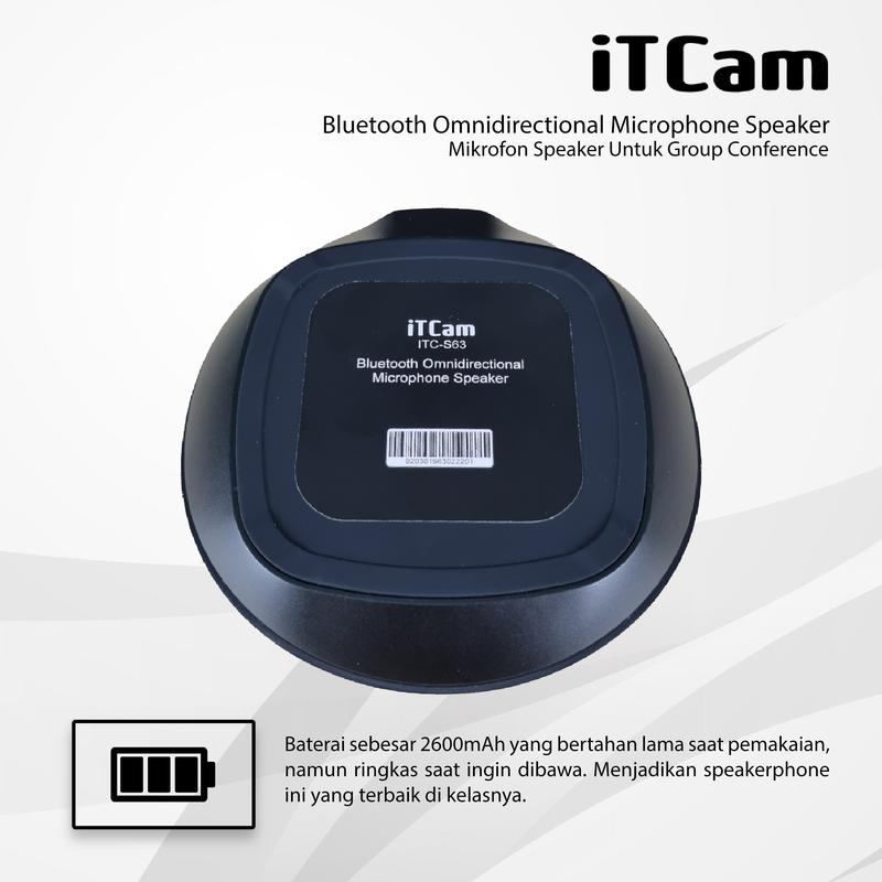 Wireless Omnidirectional 4 Way Microphone With Speaker For Conference 4