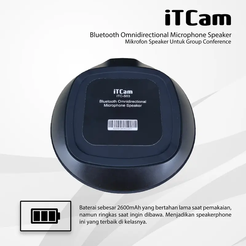 Wireless Omnidirectional 4 Way Microphone With Speaker For Conference Mikrofon Bluetooth 3