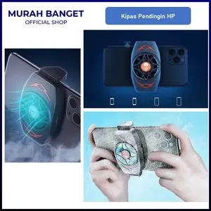 Smartphone Cooling Pad Fan X13 Radiator Kipas Pendingin Hp Gaming