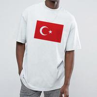 Gambar Baju Kaos Polos Pria Katun Premium Lengan Pendek Bendera Turkey dari Mora Syndicate T-Shirt Kota Bekasi 3 Tokopedia