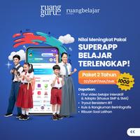 Gambar Paket ruangbelajar 2 Tahun - 1-2 SD dari Ruangguru Kota Administrasi Jakarta Timur 1 Tokopedia