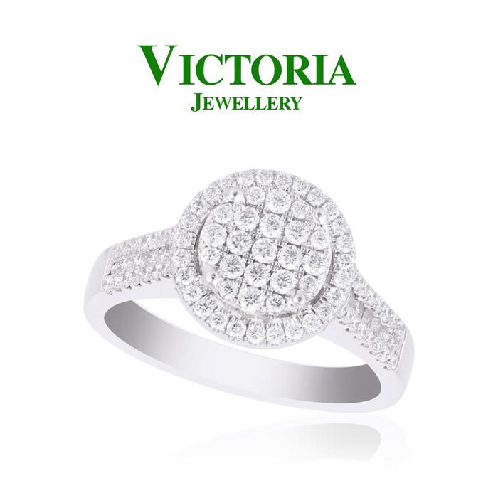 Gambar Cincin Berlian VLR368629 Victoria Jewellery dari Victoria Jewellery Online Kota Administrasi Jakarta Selatan Tokopedia
