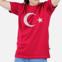 Gambar Baju Kaos Polos Pria Katun Premium Lengan Pendek Bendera Turkey dari Mora Syndicate T-Shirt Kota Bekasi 4 Tokopedia