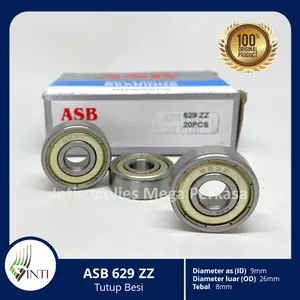 Bearing ASB 629 ZZ Original Laher