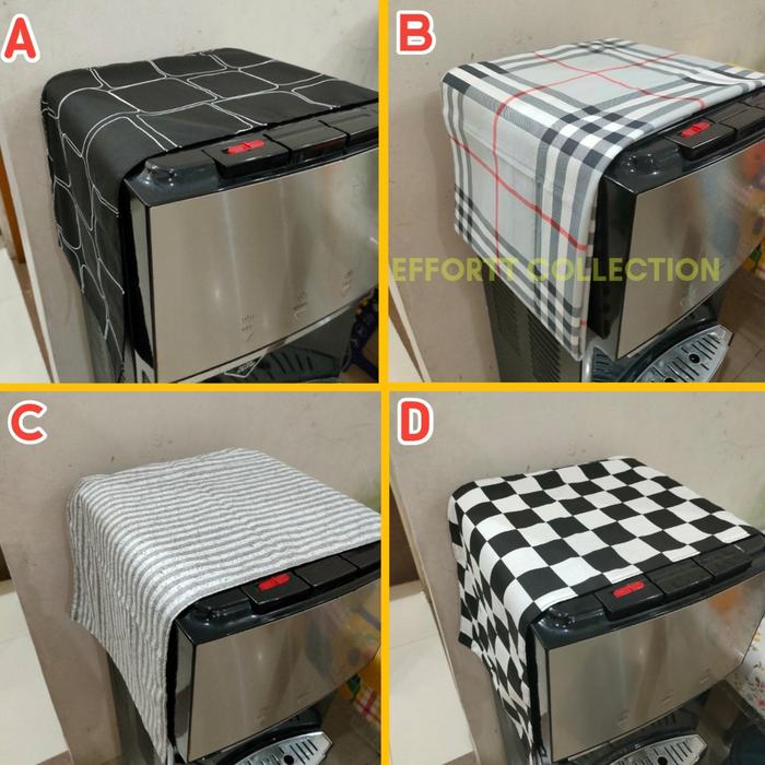 Gambar Taplak Dispenser / Cover Dispenser Galon Bawah Bahan Katun dari Effortt Kota Bekasi 4 Tokopedia