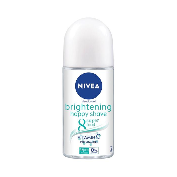 NIVEA BRIGHTENING HAPPY SHAVE ROLLON 50 ML